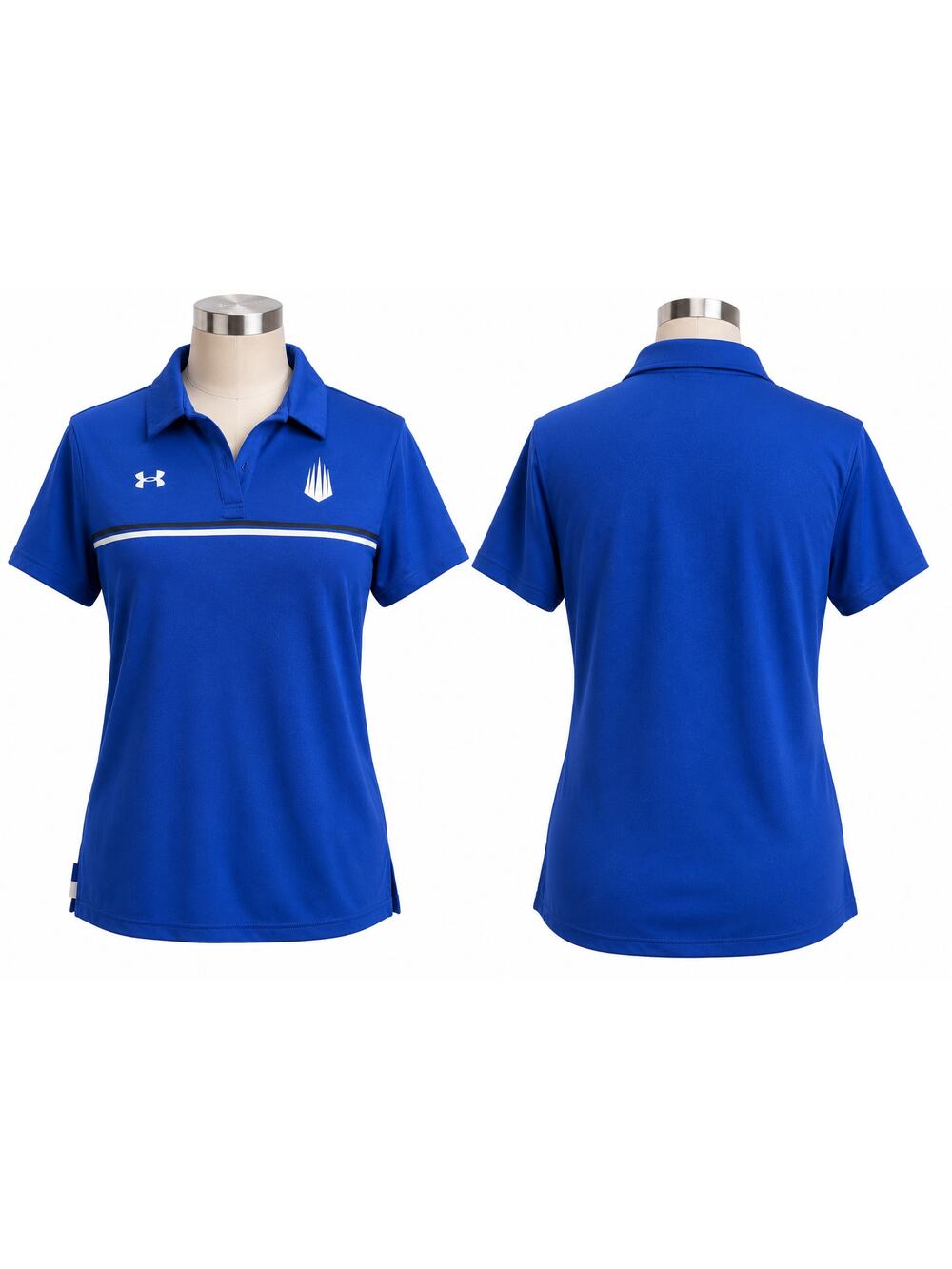 Under Armour IMG Academy Performance Polo Blue Women’s XS Loose Fit